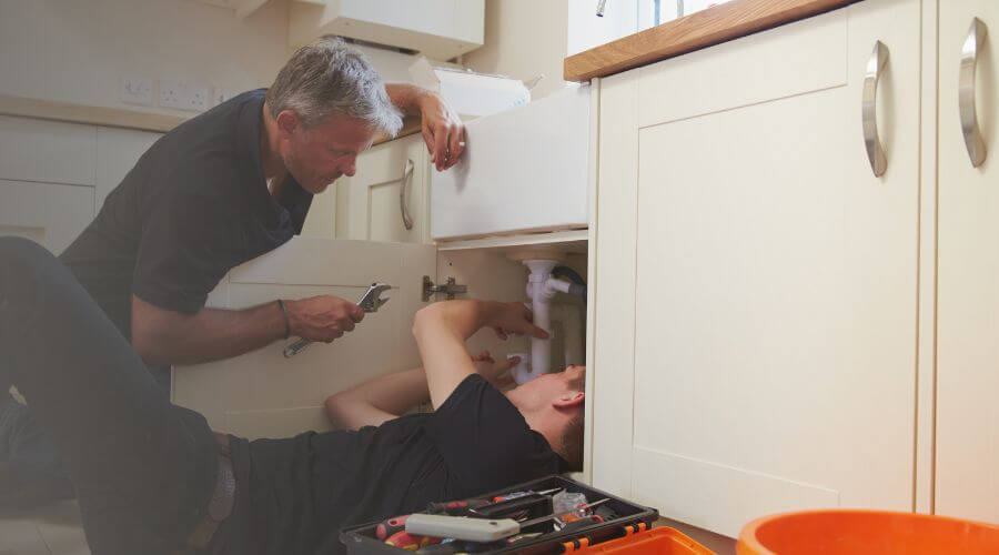 Professional burst pipe repair services in Irvine, KY